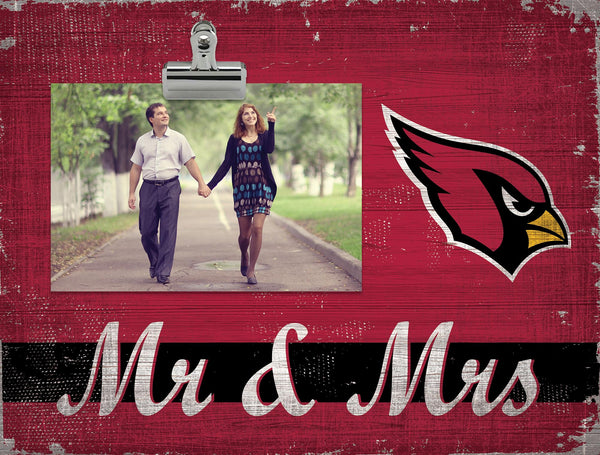 Wholesale NFL2034-Mr & Mrs Clip Frame / N2034-Arizona Cardinals