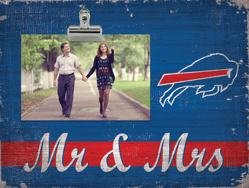 Wholesale NFL2034-Mr & Mrs Clip Frame / N2034-Buffalo Bills
