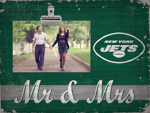 Wholesale NFL2034-Mr & Mrs Clip Frame / N2034-New York Jets