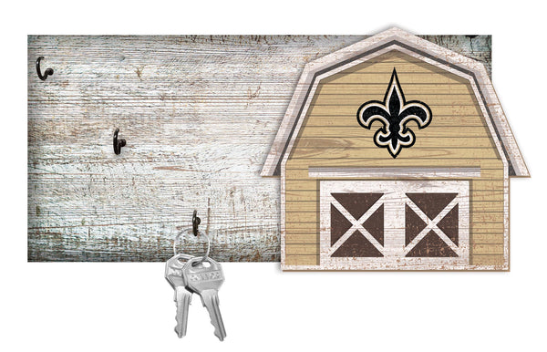 Wholesale NFL2035-Barn Keychain Modular / N2035-New Orleans Saints