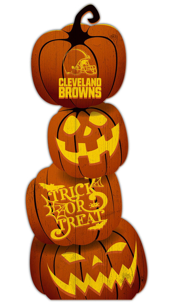 Wholesale NFL2042-Pumpkin Stack 31in Leaner / N2042-Cleveland Browns