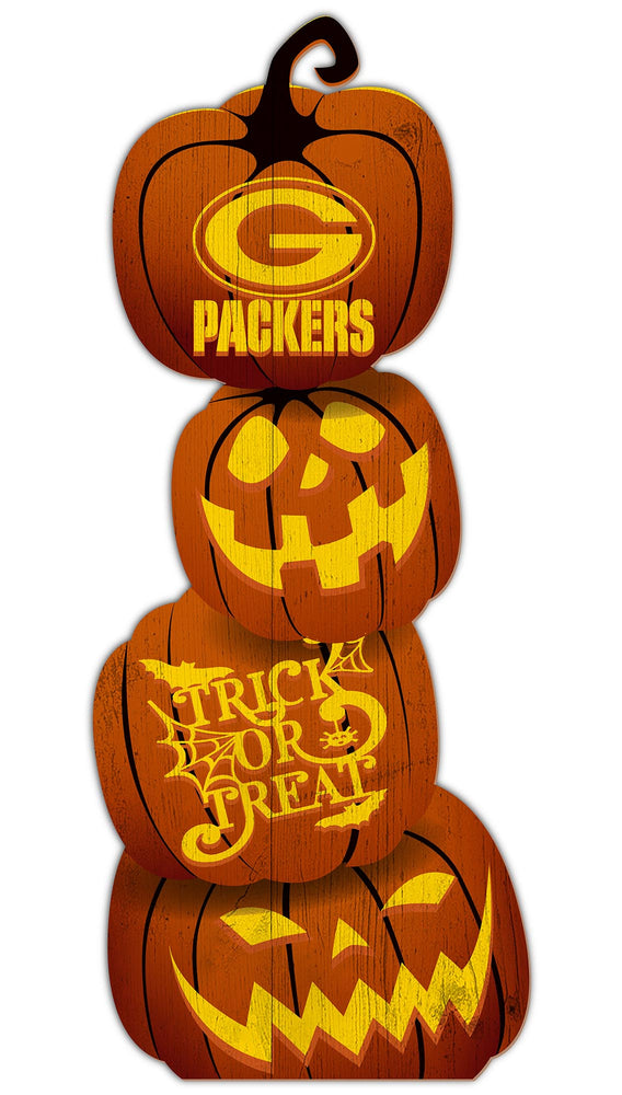 Wholesale NFL2042-Pumpkin Stack 31in Leaner / N2042-Green Bay Packers