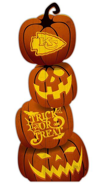 Wholesale NFL2042-Pumpkin Stack 31in Leaner / N2042-Kansas City Chiefs