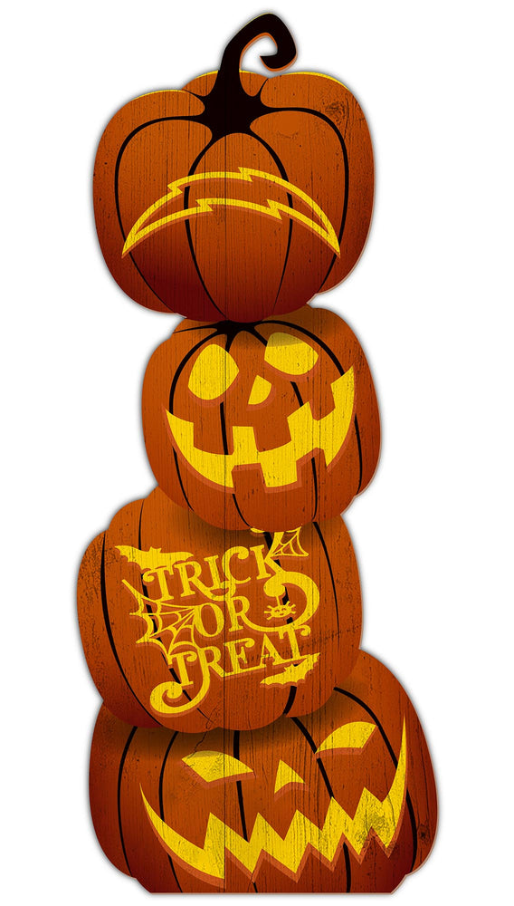 Wholesale NFL2042-Pumpkin Stack 31in Leaner / N2042-Los Angeles Chargers
