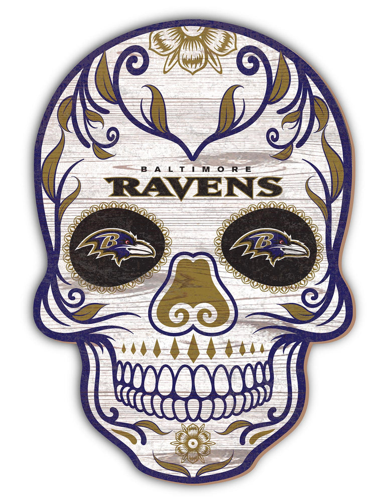 Wholesale NFL2044-Sugar Skull 12in / N2044-Baltimore Ravens