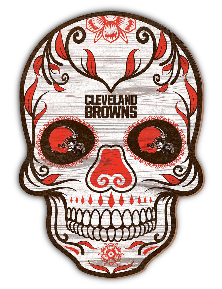 Wholesale NFL2044-Sugar Skull 12in / N2044-Cleveland Browns