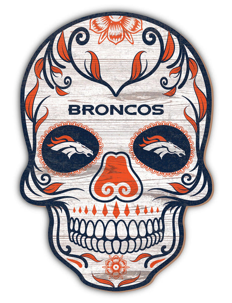 Wholesale NFL2044-Sugar Skull 12in / N2044-Denver Broncos