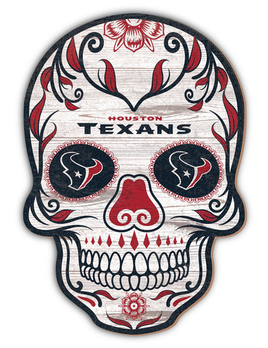 Wholesale NFL2044-Sugar Skull 12in / N2044-Houston Texans