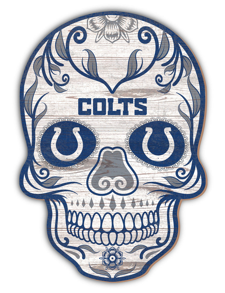 Wholesale NFL2044-Sugar Skull 12in / N2044-Indianapolis Colts