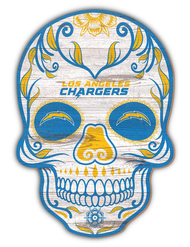 Wholesale NFL2044-Sugar Skull 12in / N2044-Los Angeles Chargers