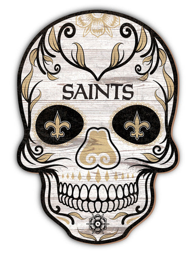 Wholesale NFL2044-Sugar Skull 12in / N2044-New Orleans Saints