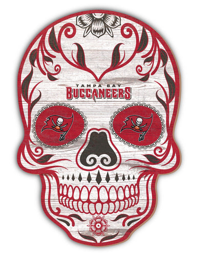 Wholesale NFL2044-Sugar Skull 12in / N2044-Tampa Bay Buccaneers