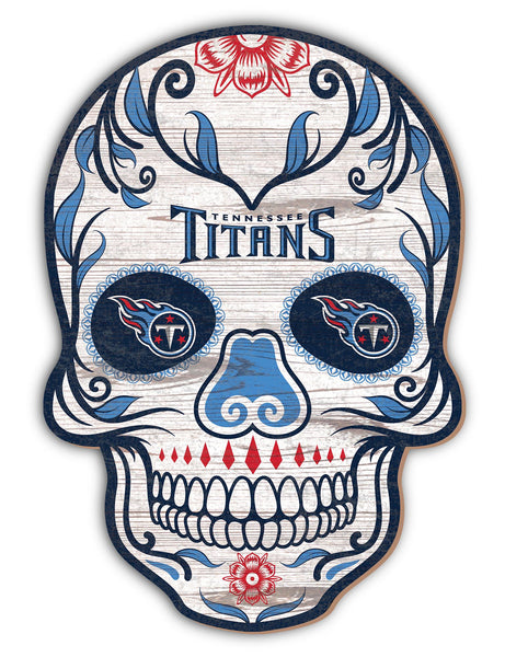 Wholesale NFL2044-Sugar Skull 12in / N2044-Tennessee Titans
