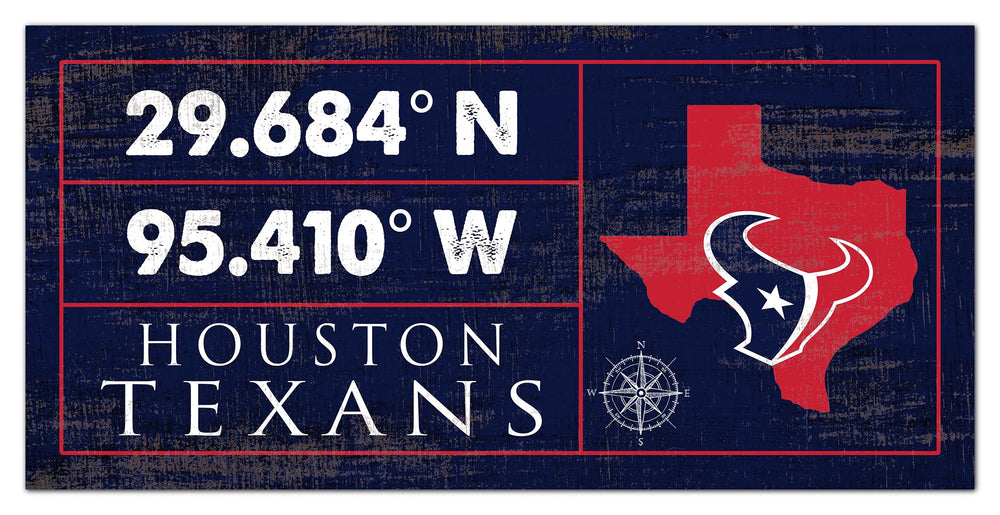 Wholesale NFL2047-Coordinates Color 6x12 / N2047-Houston Texans