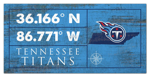 Wholesale NFL2047-Coordinates Color 6x12 / N2047-Tennessee Titans