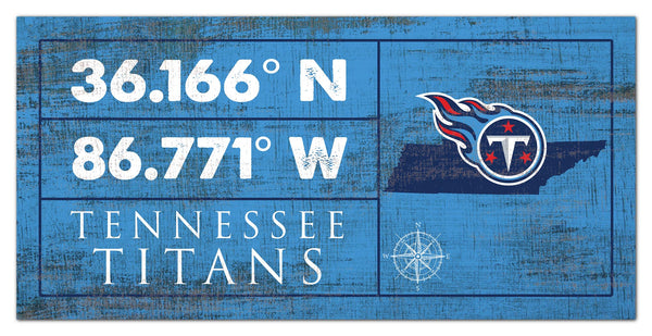 Wholesale NFL2047-Coordinates Color 6x12 / N2047-Tennessee Titans