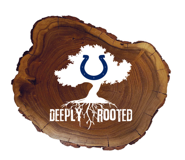 Wholesale NFL2048-Deeply Rooted Wood Slab / N2048-Indianapolis Colts