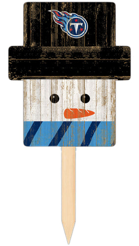 Wholesale C2148-Snow Man Head Yard Stake / N2048-Tennessee Titans