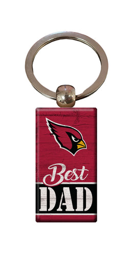 Wholesale NFL2051-Best Dad Keychain / N2051-Arizona Cardinals