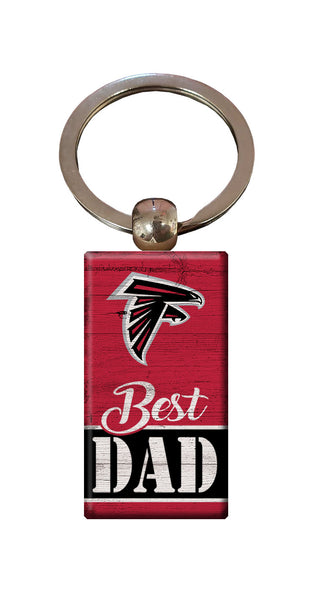 Wholesale NFL2051-Best Dad Keychain / N2051-Atlanta Falcons