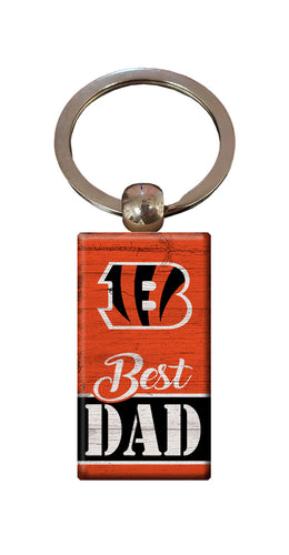 Wholesale NFL2051-Best Dad Keychain / N2051-Cincinnati Bengals