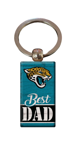 Wholesale NFL2051-Best Dad Keychain / N2051-Jacksonville Jaguars