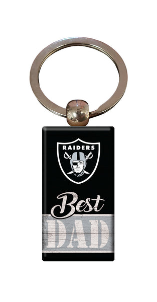 Wholesale NFL2051-Best Dad Keychain / N2051-Las Vegas Raiders