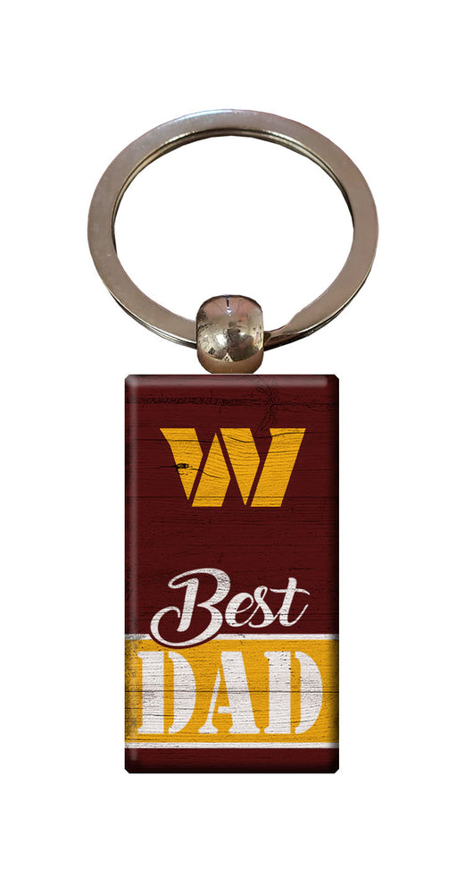 Wholesale NFL2051-Best Dad Keychain / N2051-Washington Commanders