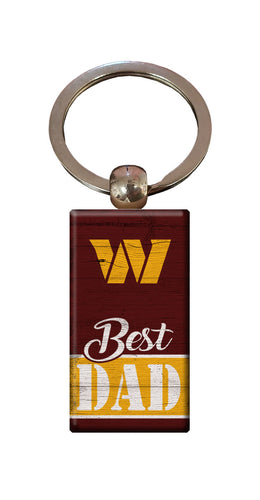 Wholesale NFL2051-Best Dad Keychain / N2051-Washington Commanders