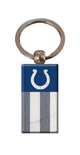 Wholesale NFL2055-Rectangle Flag Keychain / N2055-Indianapolis Colts