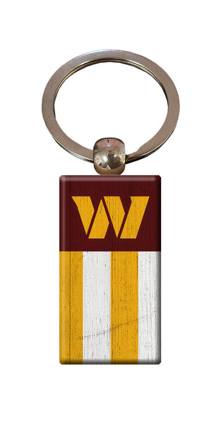 Wholesale NFL2055-Rectangle Flag Keychain / N2055-Washington Commanders