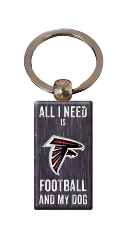 Wholesale NFL2056-All I Need Keychain / N2056-Atlanta Falcons