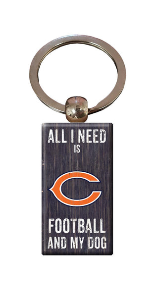 Wholesale NFL2056-All I Need Keychain / N2056-Chicago Bears