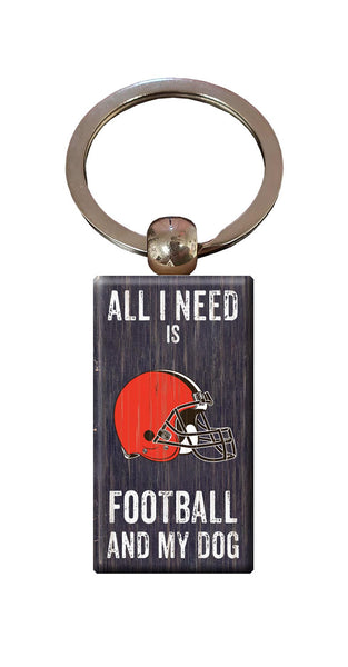 Wholesale NFL2056-All I Need Keychain / N2056-Cleveland Browns