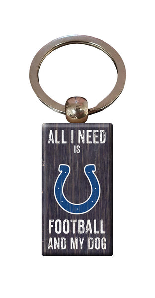 Wholesale NFL2056-All I Need Keychain / N2056-Indianapolis Colts