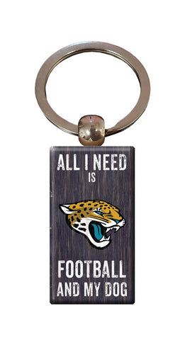 Wholesale NFL2056-All I Need Keychain / N2056-Jacksonville Jaguars