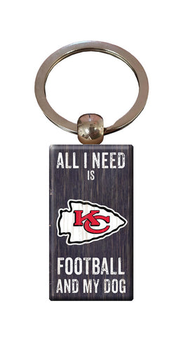 Wholesale NFL2056-All I Need Keychain / N2056-Kansas City Chiefs