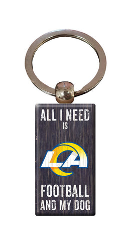 Wholesale NFL2056-All I Need Keychain / N2056-Los Angeles Rams