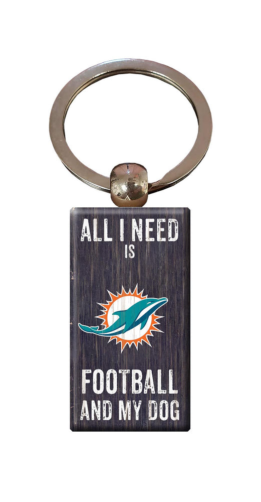 Wholesale NFL2056-All I Need Keychain / N2056-Miami Dolphins