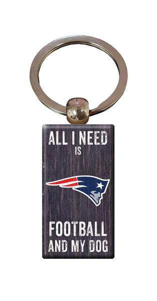 Wholesale NFL2056-All I Need Keychain / N2056-New England Patriots