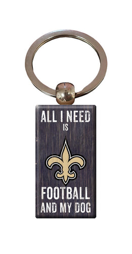 Wholesale NFL2056-All I Need Keychain / N2056-New Orleans Saints