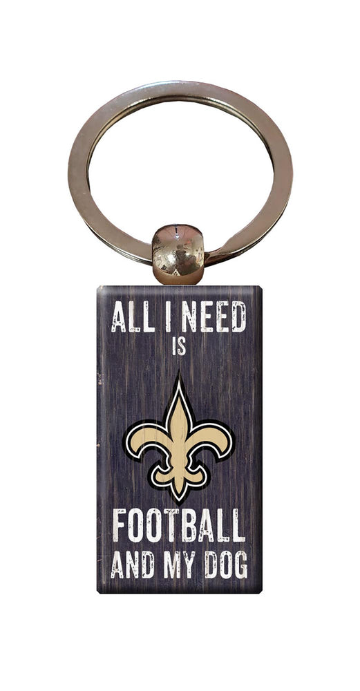 Wholesale NFL2056-All I Need Keychain / N2056-New Orleans Saints