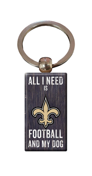 Wholesale NFL2056-All I Need Keychain / N2056-New Orleans Saints