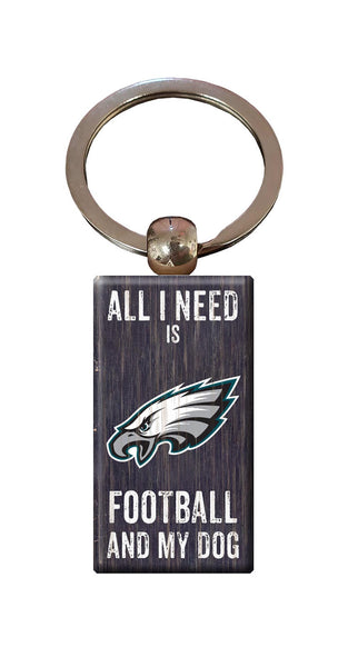 Wholesale NFL2056-All I Need Keychain / N2056-Philadelphia Eagles