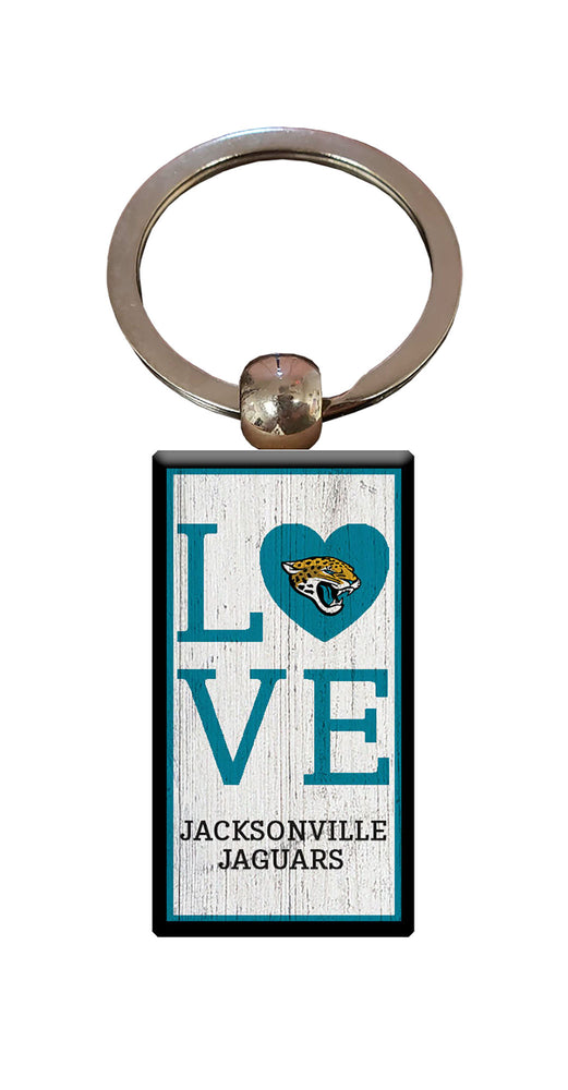 Wholesale NFL2057-Love Keychain / N2057-Jacksonville Jaguars