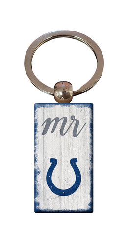 Wholesale NFL2058-Script Mr Keychain / N2058-Indianapolis Colts
