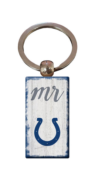 Wholesale NFL2058-Script Mr Keychain / N2058-Indianapolis Colts