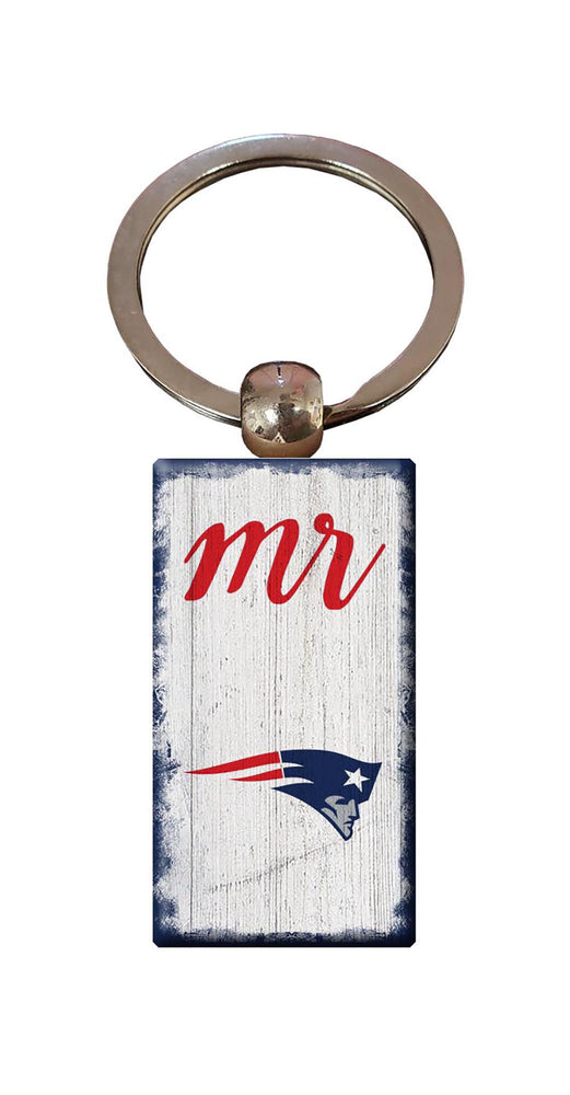 Wholesale NFL2058-Script Mr Keychain / N2058-New England Patriots