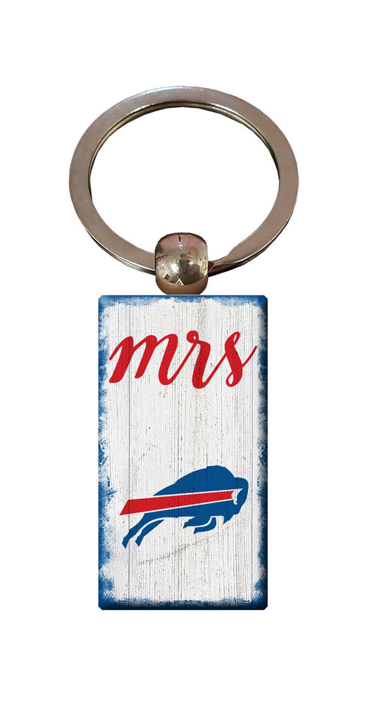 Wholesale NFL2059-Script Mrs Keychain / N2059-Buffalo Bills