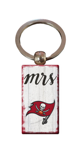 Wholesale NFL2059-Script Mrs Keychain / N2059-Tampa Bay Buccaneers